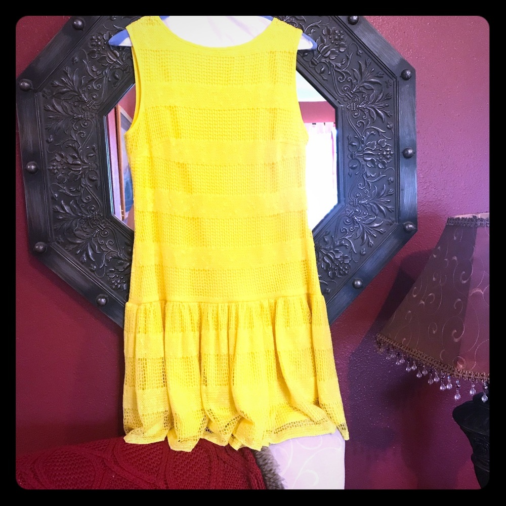 Bright Yellow Dress